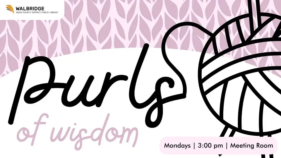 Purls of Wisdom: Adult Learn to Knit at the Library