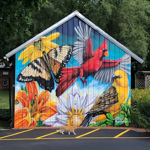 Wood Co Museum Mural