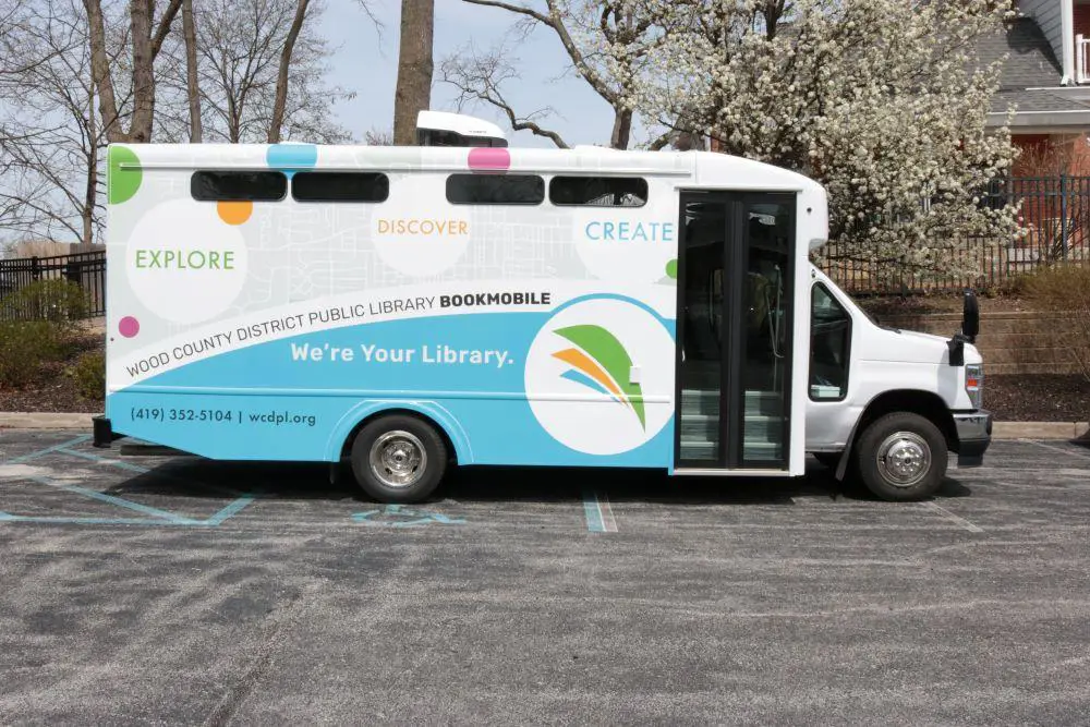Bookmobile in Northwood at Eastpointe on Lakepointe Drive